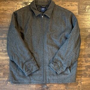 GAP Herringbone wool blend jacket